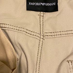 33w 32long Emporio Armani cotton pants. Auth tags inside pants.Only worn 1 time